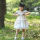 baby girl boutique white bow fancy easter dresses